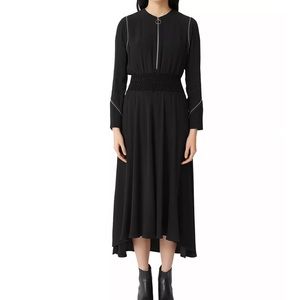 Maje Midi Black Dress